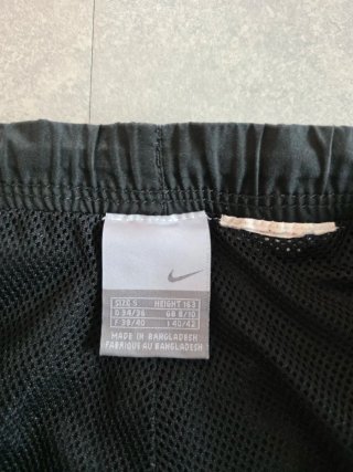 Pantaloni Nike Vintage Y2K 3/4 Neri S
