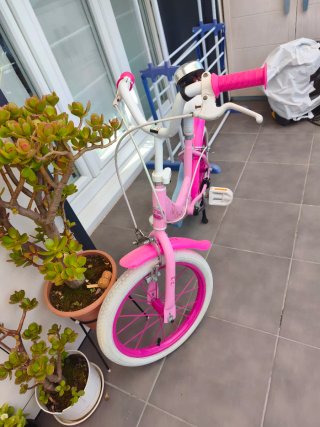 Bicicleta infantil niña rosa