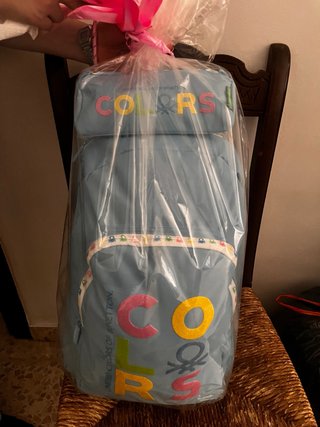 Mochila y estuche United Colors of Benetton
