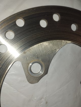Disco de freno trasero Yamaha Aerox - Válida para