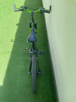 Bicicleta Montaña 20 B'Twin Negra/Verde