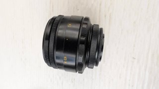 Helios 44-2 58mm f2 Zenit Objetivo Soviético M42