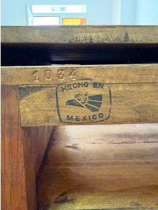 Mueble para tv mexicano de madera auténtico