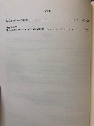 Studi di Filologia Italiana Bollettino Annuale