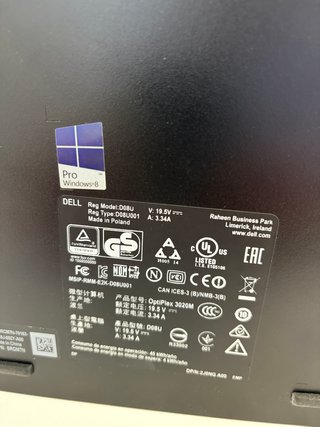 Dell OptiPlex 3020M / 3020 Micro PC