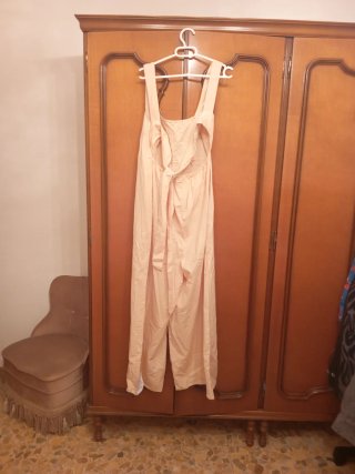 Mono largo ASOS DESIGN beige mujer.