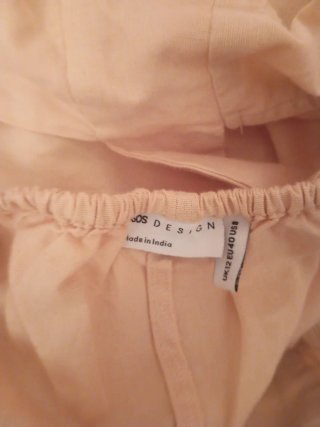 Mono largo ASOS DESIGN beige mujer.