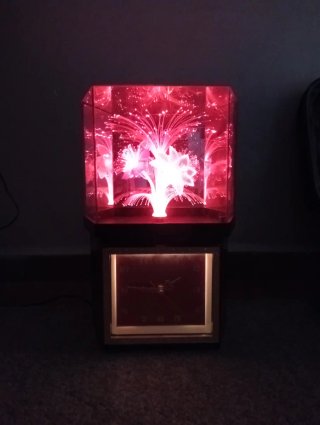 Reloj despertador Silvano con luz