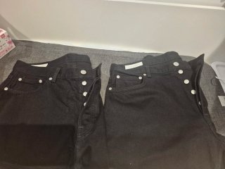 2 Pantalones Zara Negros Talla 44