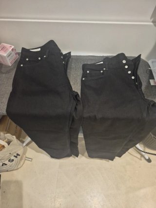 2 Pantalones Zara Negros Talla 44