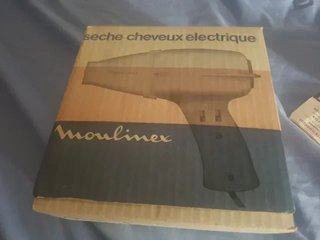 Secador de Pelo Moulinex Antiguo Blanco