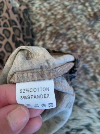 Camiseta sin mangas con estampado de leopardo