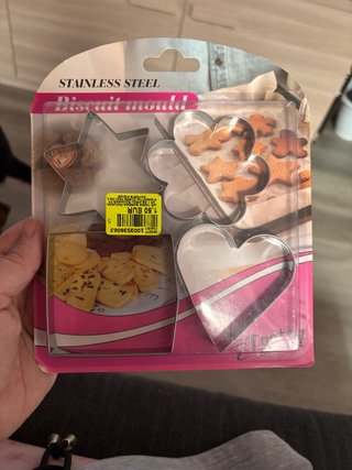 Moldes para galletas acero inoxidable