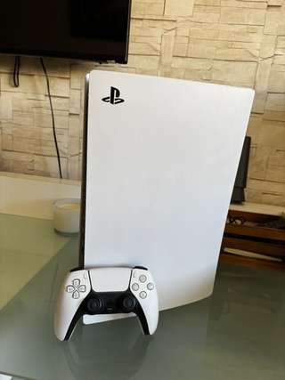 Consola PS5 Disco Blanca con mando Almeria