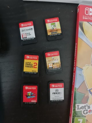 Nintendo Switch con accesorios