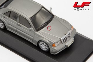 Minichamps Mercedes 190 EVO 2 Pearl Grey Met 1:43