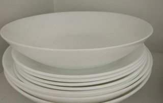 Vajilla 6 Personas Plato plano + hondo + pequeño