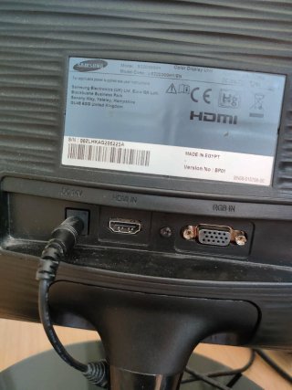 Monitor Samsung S22D300 Negro