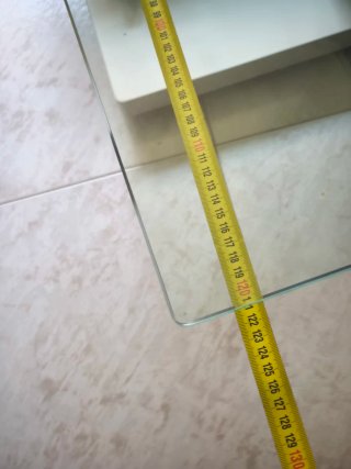Mesa Centro Moderna Cristal y Madera