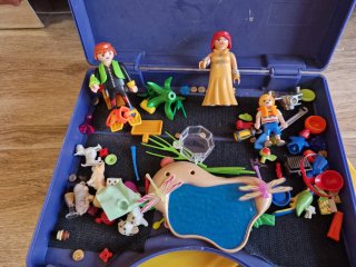 Lote Playmobil Camping y Paseo