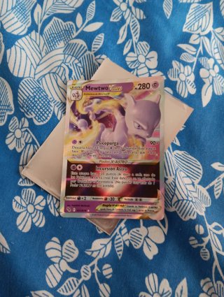 Carta Pokémon Mewtwo V ASTRO 280 HP
