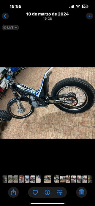 Sherco 300cc Trial 2008 Azul/Blanco