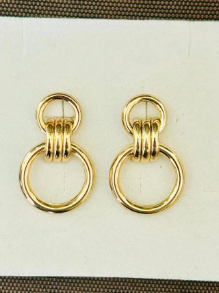 Orecchini vintage donna oro