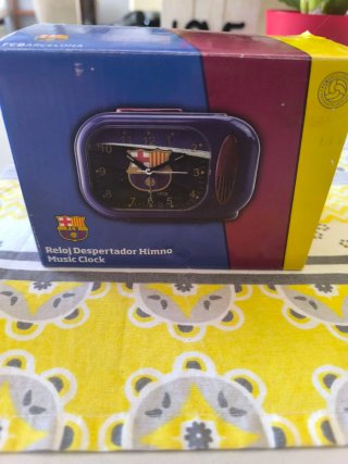 Reloj Despertador FCB