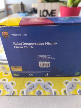 Reloj Despertador FCB