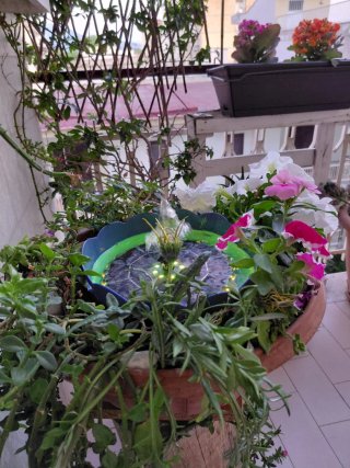 Fontana Solare per Giardino e Terrazzo