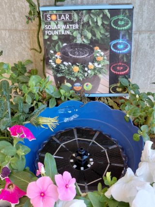 Fontana Solare per Giardino e Terrazzo