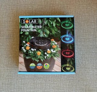 Fontana Solare per Giardino e Terrazzo