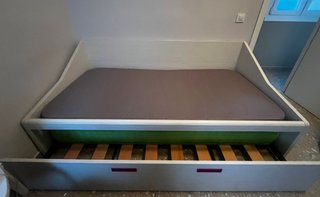 Cama marinera 90x190 + 2 colchones