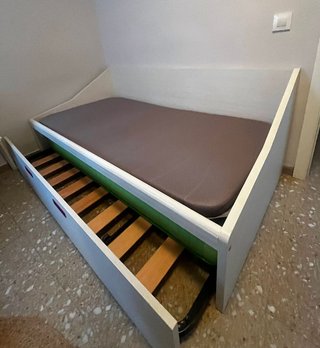Cama marinera 90x190 + 2 colchones