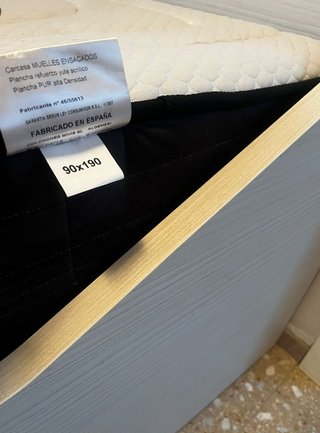 Cama marinera 90x190 + 2 colchones