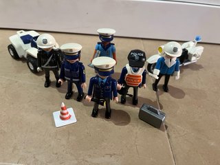 Lote Playmobil Policía