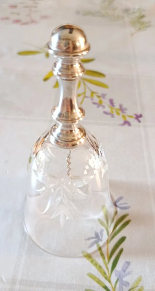 Campana Cristallo e Argento 925