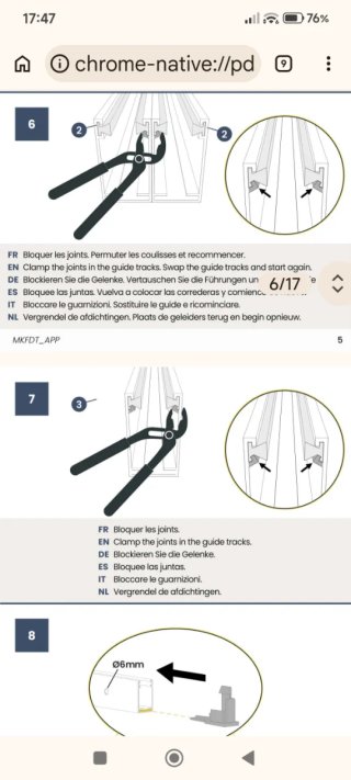 Mosquitera Velux GGL M08 enrollable