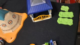 Casa de muñecas Playmobil, veterinario, casa apach