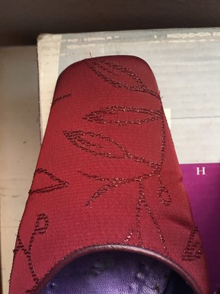 Sandalias Rojas/granate
