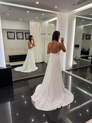 Vestido de Novia Rosa Clará Blanco