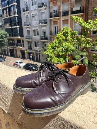 Dr. Martens 1461 zapatos burdeos 45 EU shoes Doc