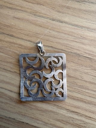 Colgante Oro Blanco 6gr