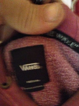 Sudadera Vans Roja
