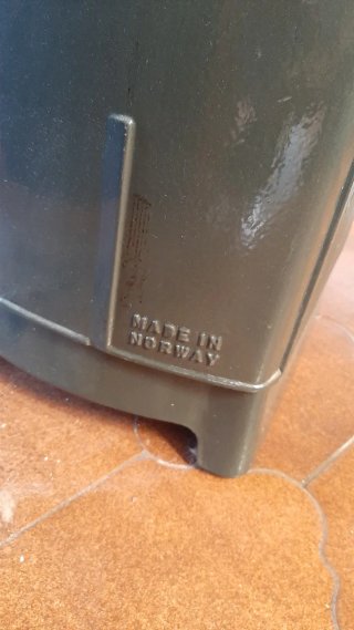 Estufa leña vintage Jotul NR 507 Verde