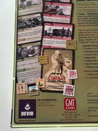 Combat Commander Pacífico Nuevo PRECINTADO