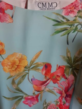 Vestido Carlos Montero Talla 46 NUEVO