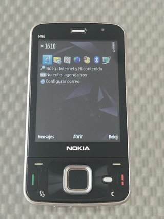 Teléfono Nokia N96 Negro + Cargador
