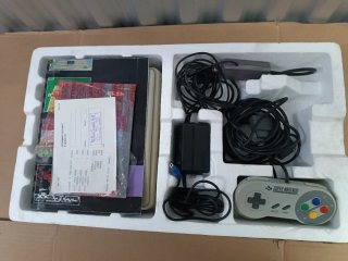 Consola Super Nintendo PAL con Mario