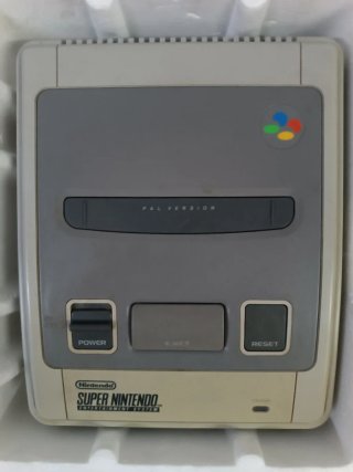 Consola Super Nintendo PAL con Mario